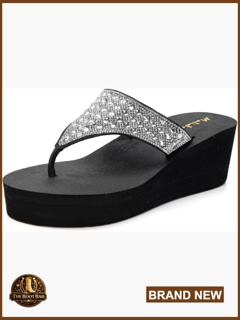 Wedge Flip Flops with Arch Support Memory Foam Platform Thong Sandals